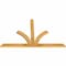 Ekena Millwork Richland Rough Sawn Timber Gable Bracket, Western Red Cedar, 72"W x 45"H x 2"D x 4"F, 15/12 Pitch GBW072X45X0204RIC00RWR - alternate 3